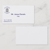 警察バッジユニバーサル 名刺 (正面/裏面)