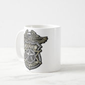 警察バッジ コーヒーマグカップ (正面左)