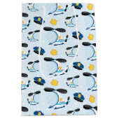 警察パターン ミディアムペーパーバッグ (正面)