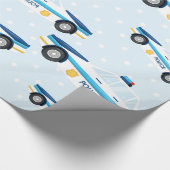 警察パターン ラッピングペーパー (角)