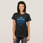 警察パパマイアミフロリダfor Father Tシャツ (正面フル)