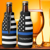 警察パーソナライズされた法執行優良線 ボトルクーラー