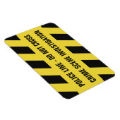 警察フェイク線カスタム文字磁石 マグネット (右側)