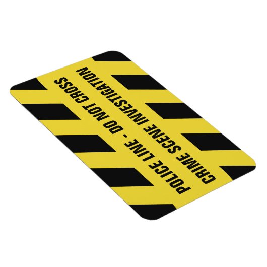 警察フェイク線カスタム文字磁石 マグネット (右側)