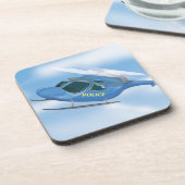 警察ヘリコプター コースター (左側)