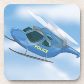 警察ヘリコプター コースター (正面)