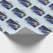 警察ラッピング紙 ラッピングペーパー (角)