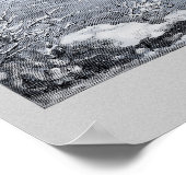 警察公報プリント鉱夫 ポスター (角)