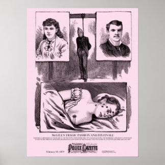 警察公報ポスター悲劇的な情熱 ポスター