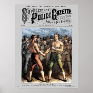 警察公報ポスターSullivan Ryan (色) ポスター