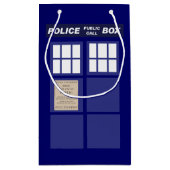 警察公衆電話機置 スモールペーパーバッグ (裏面)