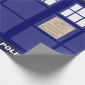 警察公衆電話機置 ラッピングペーパー (角)