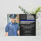 警察写真卒業ブルーライン法執行部 招待状 (スタンド正面)