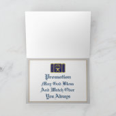 警察副主任プロモーション票 カード (内部)