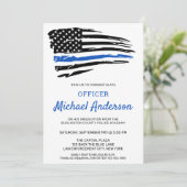 警察卒業アカデミー薄いブルーラインパーティー 招待状 (スタンド正面)