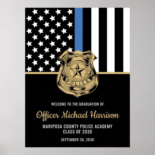 警察卒業党法執行協会 ポスター (正面)