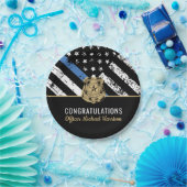 警察卒業法執行役員パーティー ペーパープレート (パーティー)