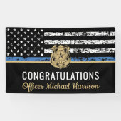 警察卒業法執行役員パーティー 横断幕 (横)