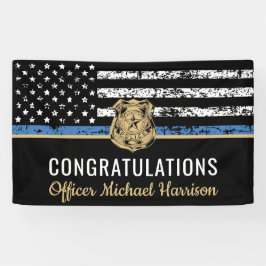 警察卒業法執行役員パーティー 横断幕