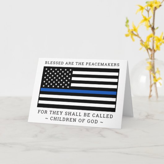 警察卒業法執行祝賀 カード (黄色い花)