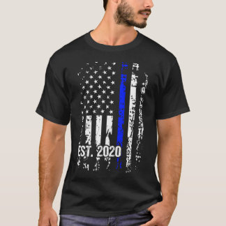 警察卒業警察アカデミー2020試験 Tシャツ