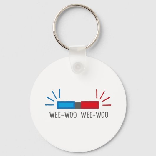 警察又は救急隊 キーホルダー (正面)