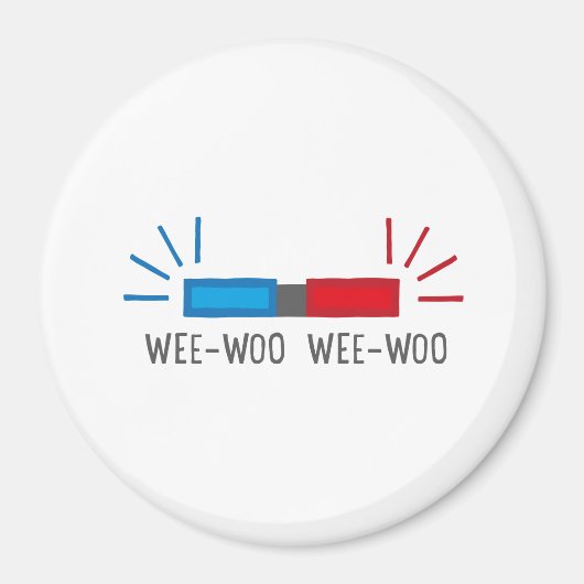 警察又は救急隊 マグネット (正面)