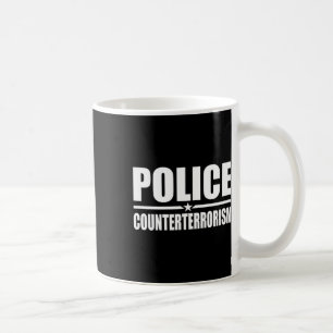 警察反テロ法執行衣装国連 コーヒーマグカップ