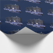 警察呼びボックス包装紙2 ラッピングペーパー (角)