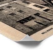 警察図解入りの、写真付きののニュースJack the Ripper ポスター (角)