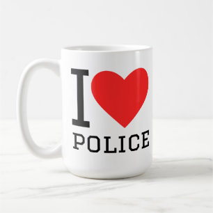 警察大好き コーヒーマグカップ