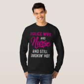 警察妻ナースライフRnママ17 Tシャツ (正面フル)
