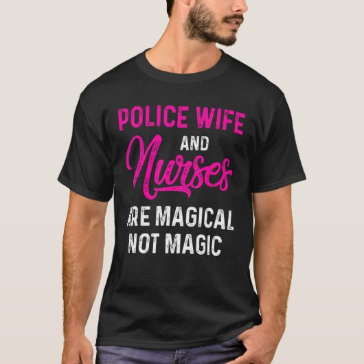 警察妻ナースライフRnママ24 Tシャツ (正面)