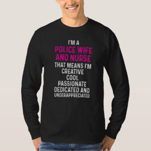 警察妻ナースライフRnママ35 Tシャツ