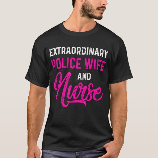 警察妻ナースライフRnママ40 Tシャツ (正面)