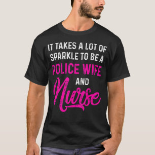 警察妻ナースライフRnママ43 Tシャツ