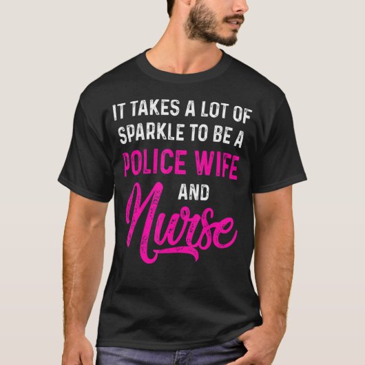 警察妻ナースライフRnママ43 Tシャツ (正面)