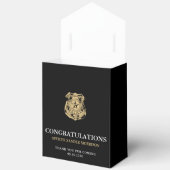 警察学校の卒業パーティー薄いブルーライン フェイバーボックス (見開き)