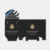 警察学校の卒業パーティー薄いブルーライン フェイバーボックス (折り畳みなし)