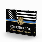 警察学校の卒業官法執行機関 フォトブロック (右)