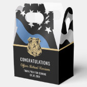 警察学校の卒業青い線旗 フェイバーボックス (オープン)