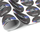 警察学校の卒業、おめでとうございます ラッピングペーパー (ロールコーナー)