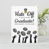 警察学校の大学院写真修士会 招待状 (スタンド正面)