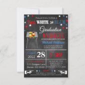 警察学校卒業招待状  招待状 (正面)