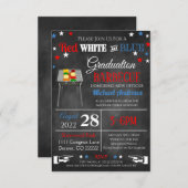 警察学校卒業招待状  招待状 (正面/裏面)