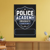 警察学校卒業生 2026 バッジギフト キャンバスプリント (インサイチュ (リビング))