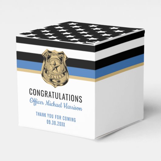 警察学院法執行卒業会 フェイバーボックス (正面サイド)