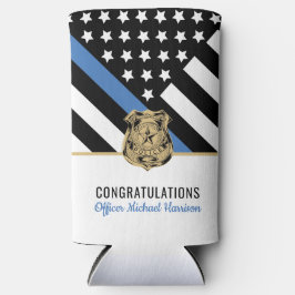 警察学院法執行卒業 スリム缶クーラー