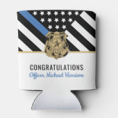 警察学院法執行卒業 缶クーラー (裏面)