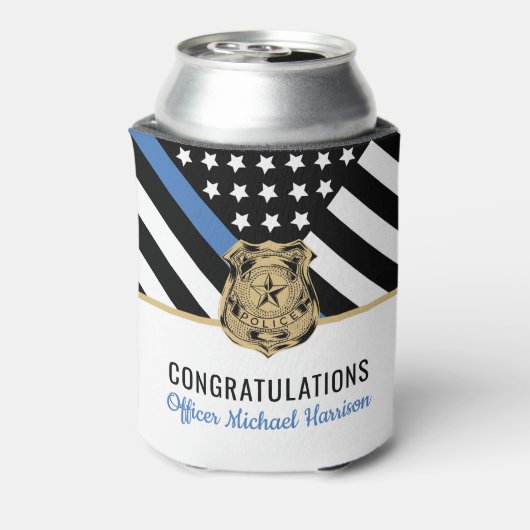 警察学院法執行卒業 缶クーラー (缶裏面)